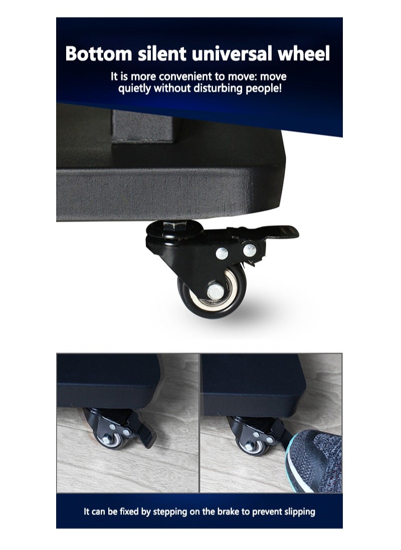 Sharpdo - Mobile Floor TV Stand Mount with Wheels for 50-85 Inch TV for Office Home Outdoor - Image 1