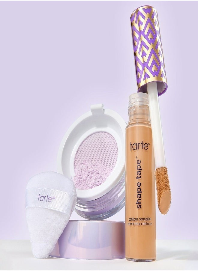 Tarte Cosmetics - TARTE Creaseless Setting & Brightening - Powder Lavender - for fair to medium skin tones 7g - Image 1
