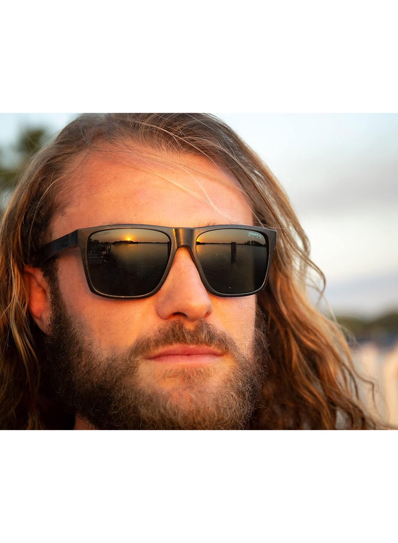 O'NEILL ONS-BLUELYN Men Reactangle Polarized Sunglasses Black 57 mm - Image 4