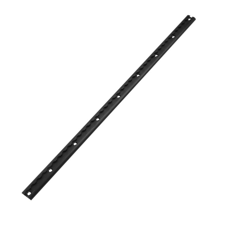 Black Aluminum L Track Rail with Drilled Holes 3.3 Ft Sturdy Anodized Airline Rail for Truck Bed Trailer RV Cargo Securing System - Image 5
