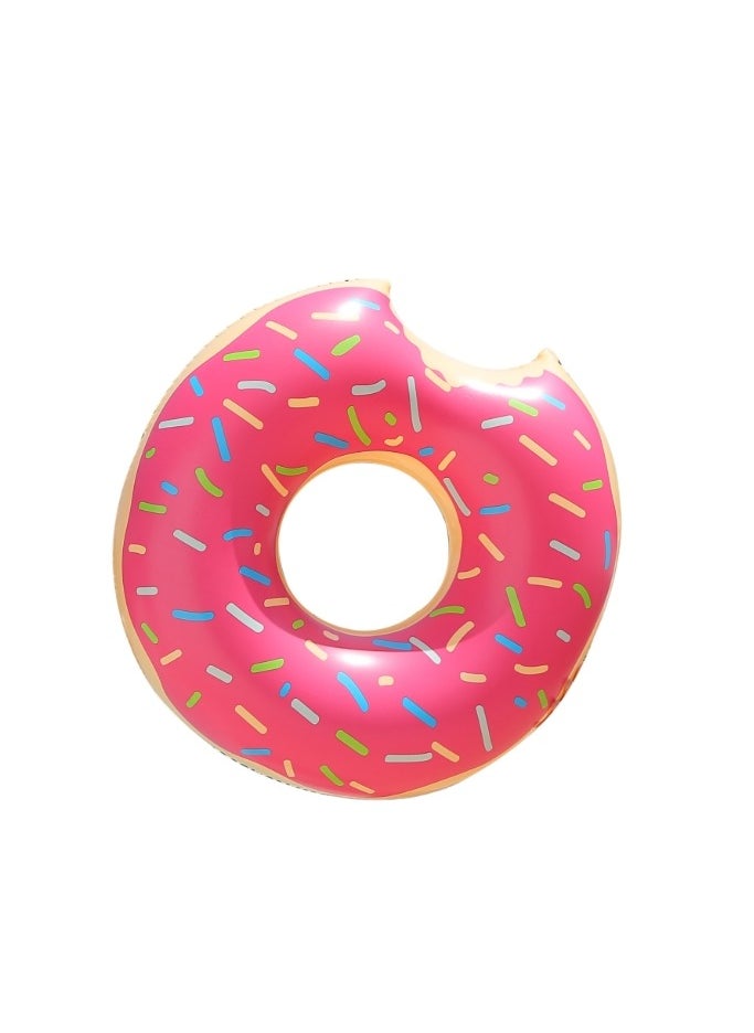OASIS-TH Inflatable Donut Shaped Pool Ring Size 90CM Pink  - Image 2