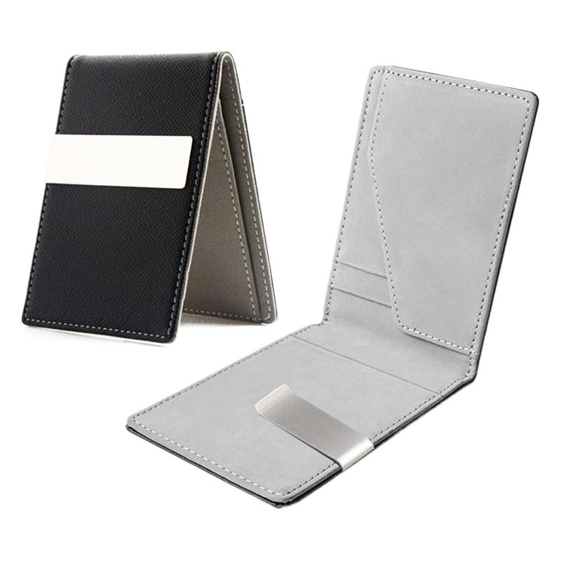 K-Style of New Pu Wallet Creative Stylish Colorful Clip Bag Short Open Banknote Clip Wallet Wholesale - Image 2