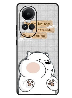 Theodor Protective Case Anti Scratch Shock Proof Bumper Cover For Oppo Reno 10/10 Pro Dont touch (3)  - Image 1