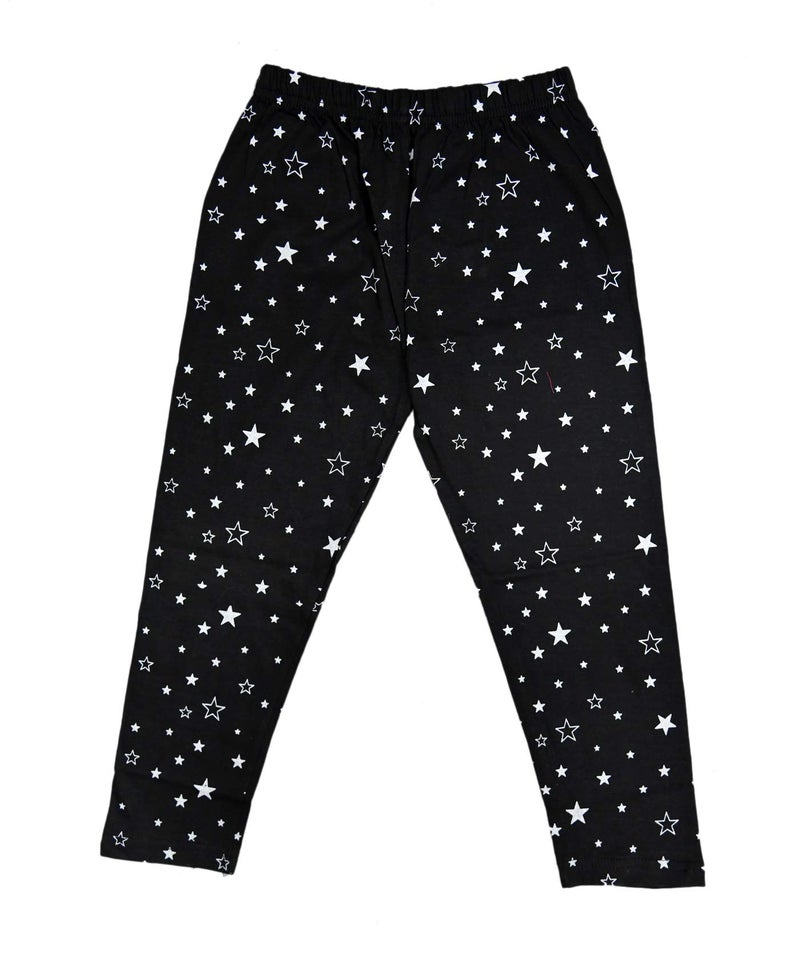indi weaves IndiWeaves Girls' Regular Fit Capri (Pack of 5) (71800-4849505153-IW-B-P5-30_Multicolored_9-10 Years) - Image 5