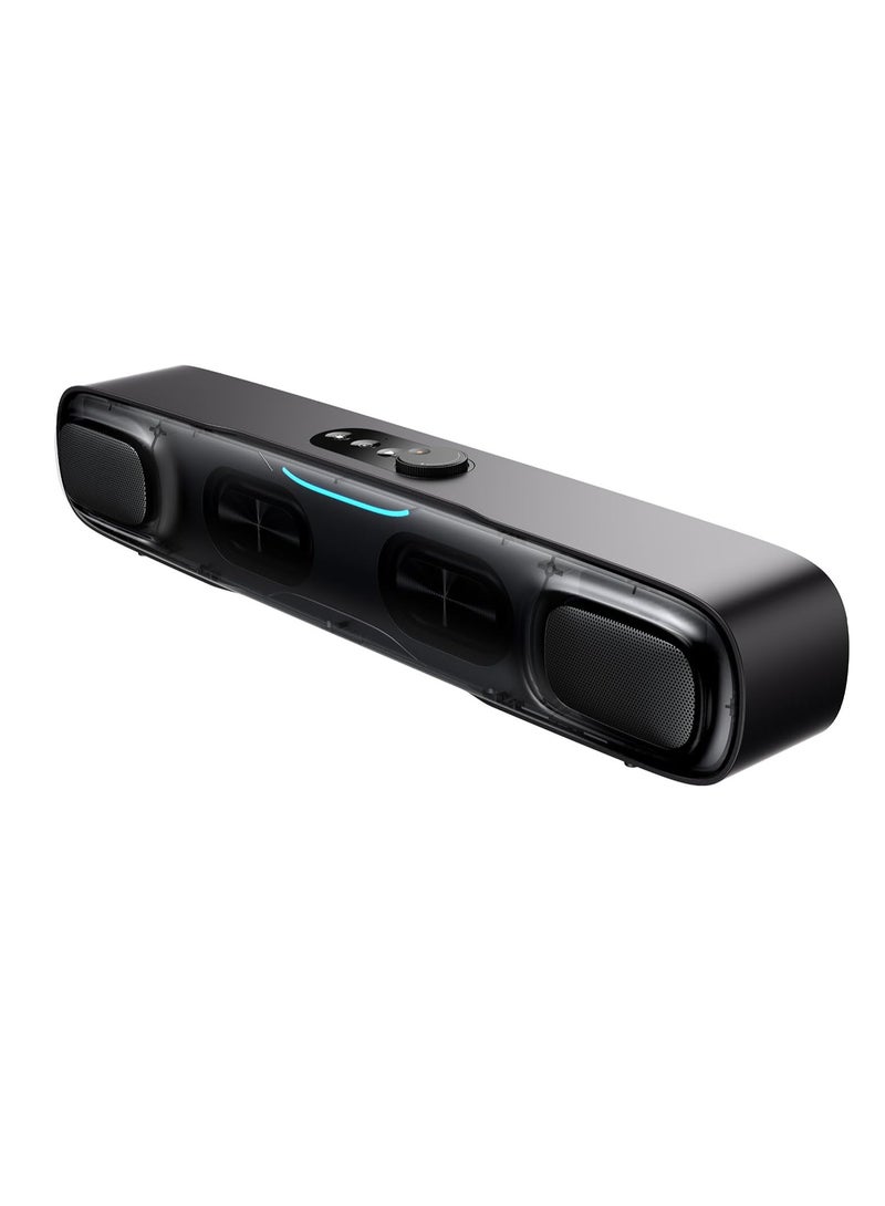 Baseus Baseus AeQur DS10 Mini Soundbar Cluster Black（Battery）  - Image 1