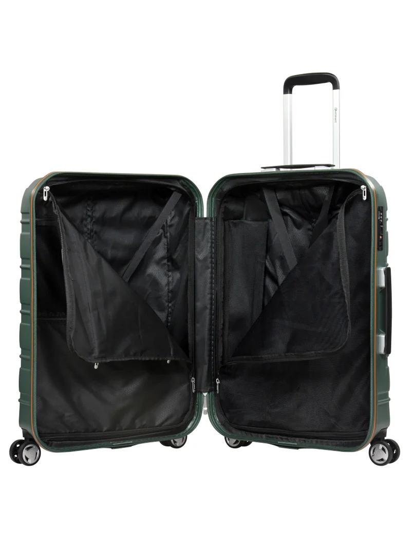 إيمينينت Makrolon Polycarbonate Lightweight Glamorous Hard Case Luggage Trolley 4 Quiet Double Spinner Wheels Suitcase with TSA Approved Lock KJ95