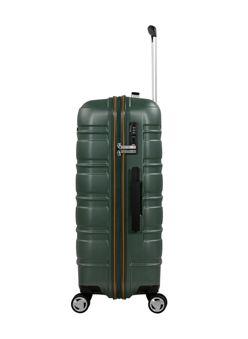 إيمينينت Makrolon Polycarbonate Lightweight Glamorous Hard Case Luggage Trolley 4 Quiet Double Spinner Wheels Suitcase with TSA Approved Lock KJ95