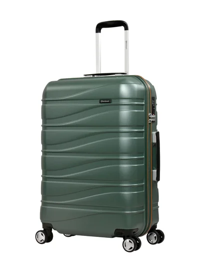 إيمينينت Makrolon Polycarbonate Lightweight Glamorous Hard Case Luggage Trolley 4 Quiet Double Spinner Wheels Suitcase with TSA Approved Lock KJ95