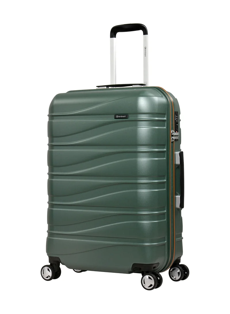 إيمينينت Makrolon Polycarbonate Lightweight Glamorous Hard Case Luggage Trolley 4 Quiet Double Spinner Wheels Suitcase with TSA Approved Lock KJ95