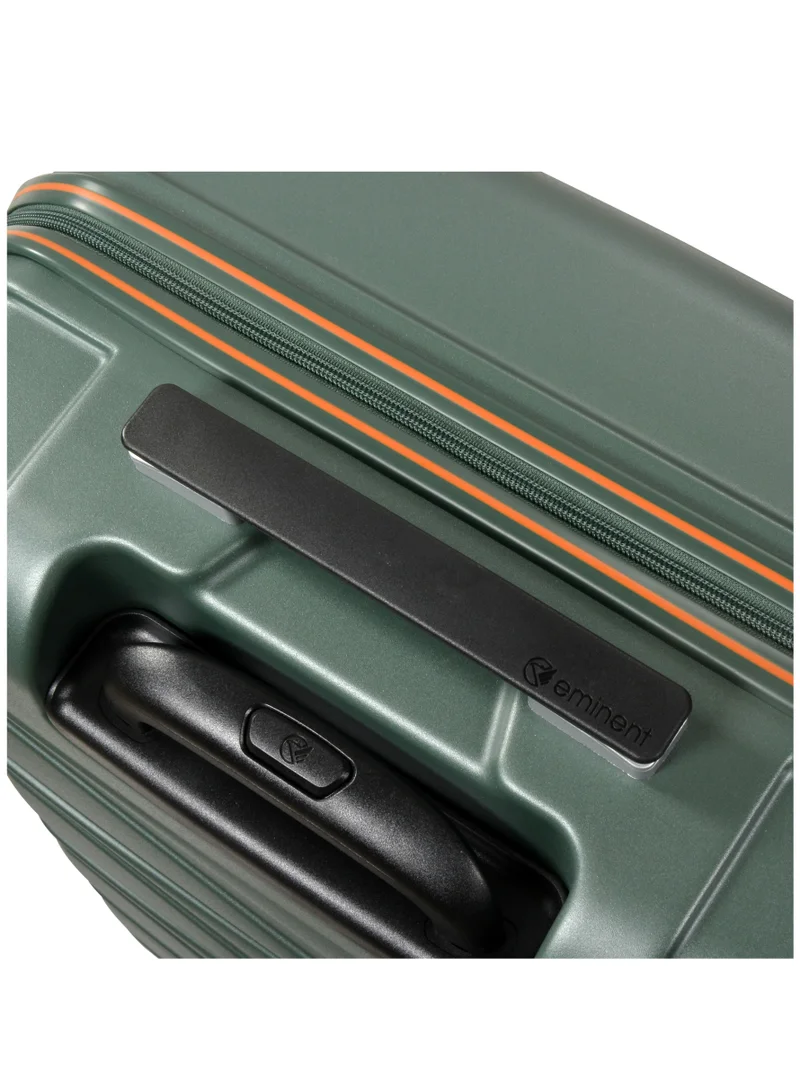 إيمينينت Makrolon Polycarbonate Lightweight Glamorous Hard Case Luggage Trolley 4 Quiet Double Spinner Wheels Suitcase with TSA Approved Lock KJ95