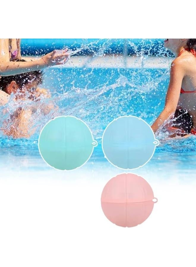3 Pieces Water Balls Funny Flexible Ocean Pool Beach Silicone Water Toys - Image 1