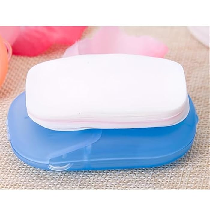Convenient Disposable Mini Paper Soap Sheets - Travel Essential for Hand Washing and Shower, Scented Options for Indoor and Outdoor Use, Includes 5 Count for Your Hygiene Needs! - Image 3