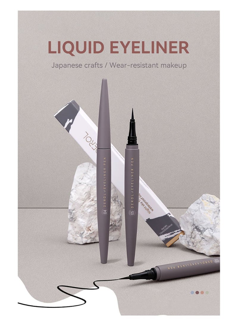 DEROL - Night Sky Flight Waterproof Liquid Eyeliner - Image 1