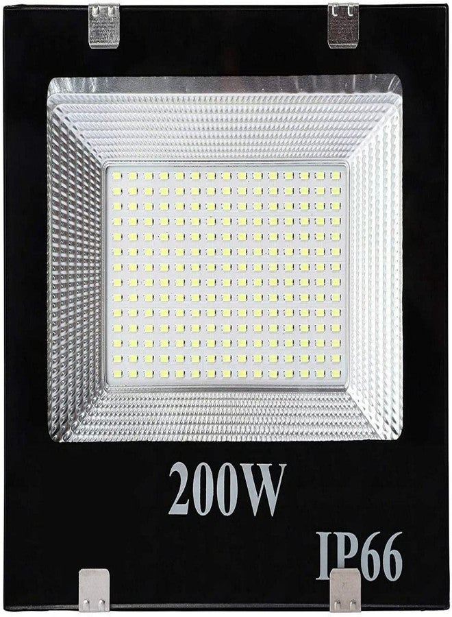 Gesto 200W Led Flood Light – Ip66 Waterproof Led Lights with 120° Wide Beam | Halogen Light,Focus Led Lamp Light for Yard,Showroom,Shop,Factory,Warehouse,Temple,Tent,Playground (Cool White)-Pack of 1 - Image 1