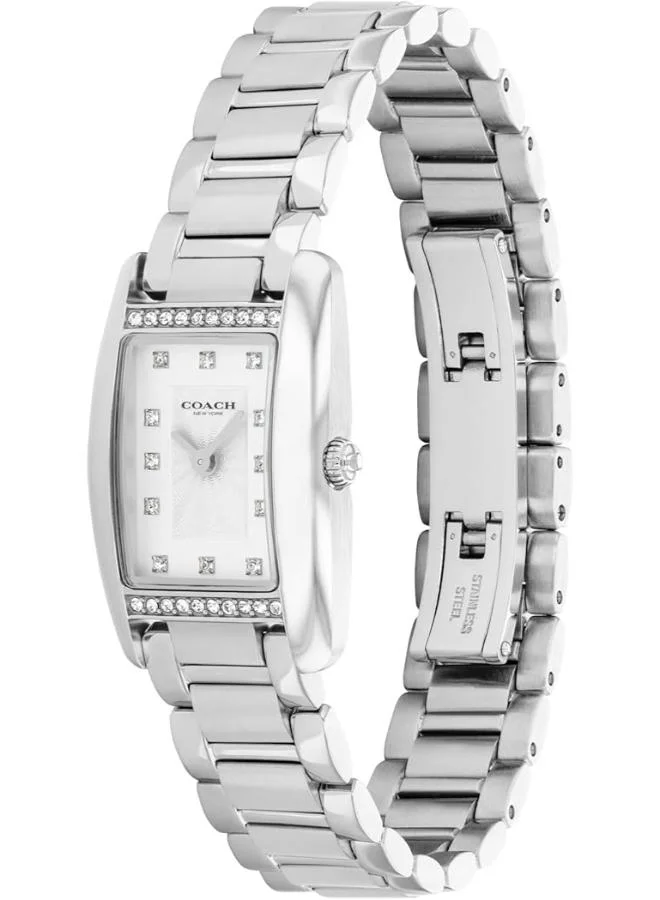 COACH Quartz Movement analog Watch Stainless Steel