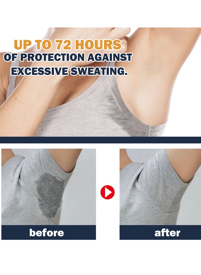 EELHOE Prescription Strength Clinical for Clothing Sweating Comfortable Unflavored Non Sweat Armpit Protection, Comfortable Unflavored, Non Visible - Image 4