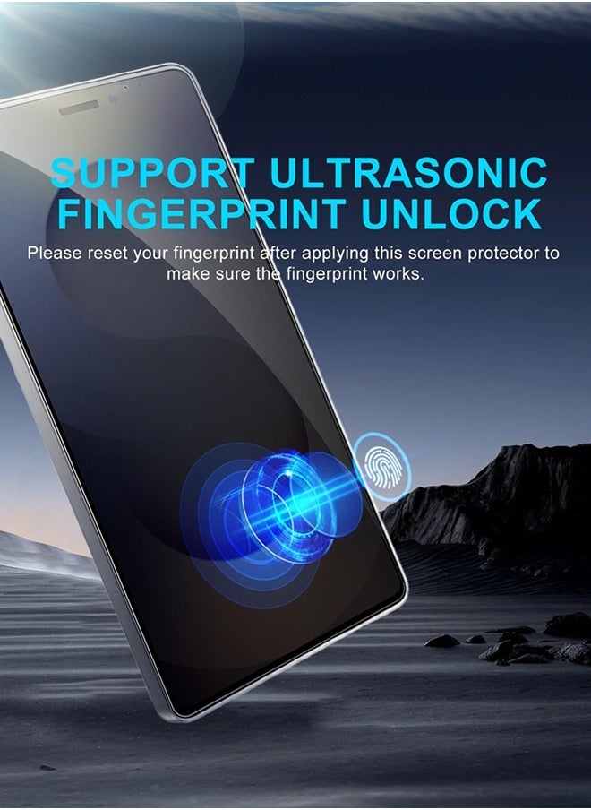 Tersely - [4-Pack]9H Tempered Glass Screen Protector for Samsung Galaxy A56 5G (2025), with Installation Alignment Frame, Support Fingerprint Unlock, Case Friendly, Anti-Scratch Film - Image 1