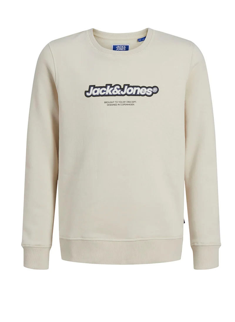 Jack & Jones Junior Kids Graphic Print Hoodie