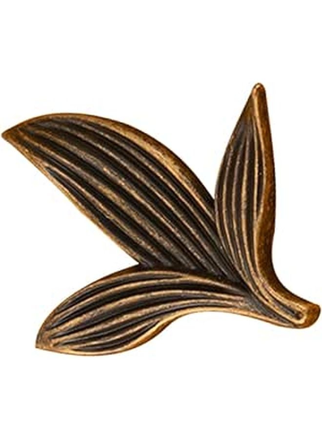 Small Zinc Alloy Cabinet Knob Antique Copper Finish Single Hole Drawer Pull Handle - Image 1