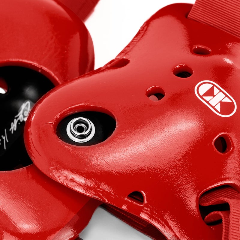 Cliff Keen Fusion Wrestling Headgear (Scarlet/Scarlet) - Image 3