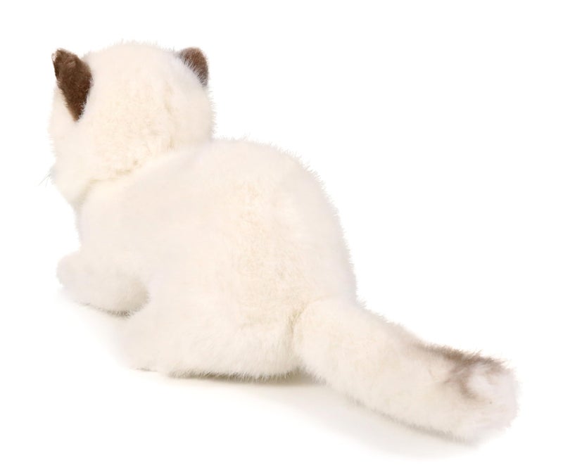 Ice King Bear Little Ragdoll Cat Stuffed Animal Kitten Plush Toy (Lying) - Image 4