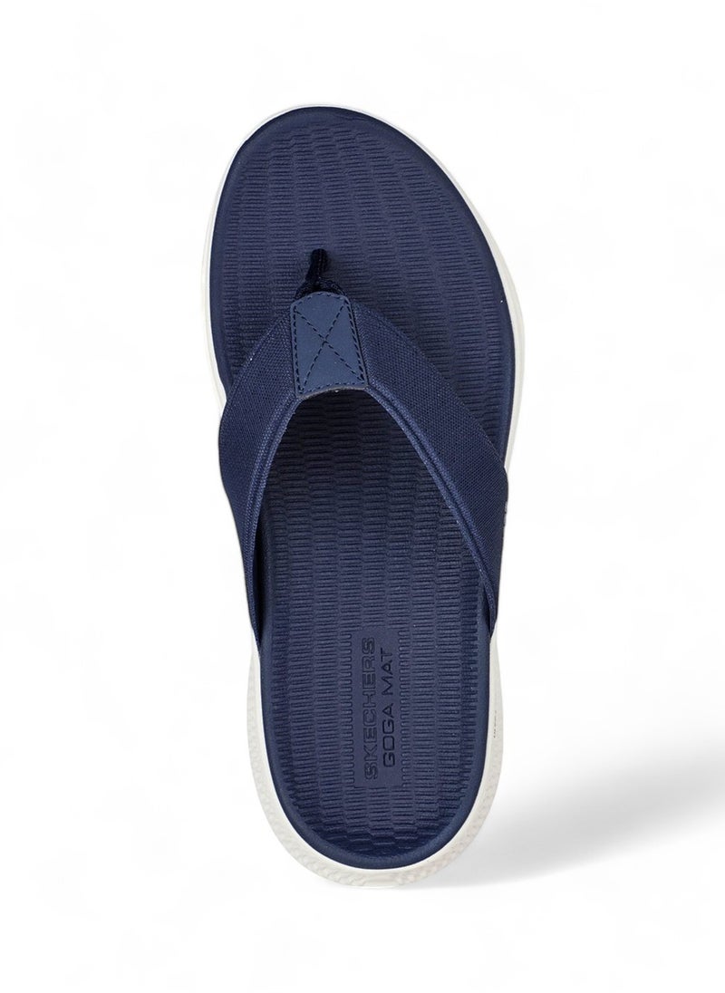 SKECHERS - Skechers Go Consistent Sandal Mens Slipper Navy 229036-NVY - Image 1