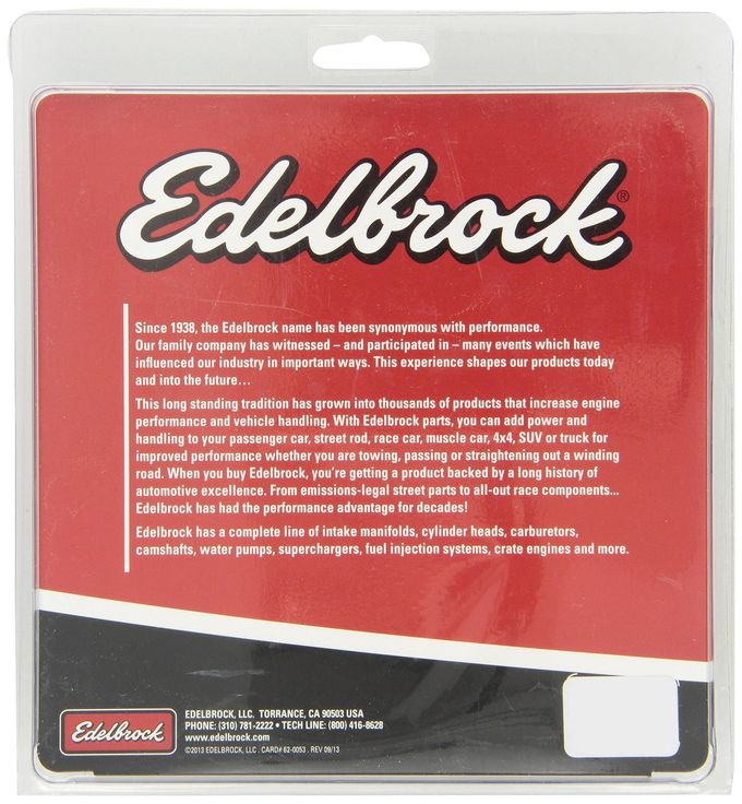 EDELBROCK حصيرة لياقة - 10Mm - أحمر - Image 5