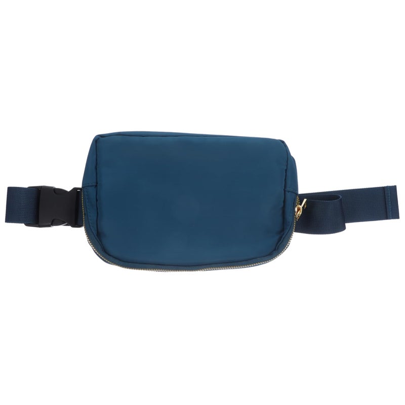 Dark Blue Women Waist Fanny Pack For Phone Gym Jogging Biking Outdoor Adventures - Image 2