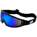 Birdz Eyewear Robin Shatterproof Skydiving Safety Goggles Blue ReflecTech Z871 ANSI Lens - Image 2