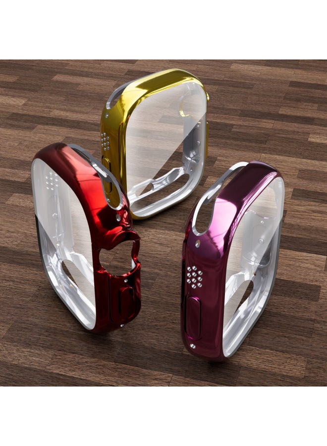 Watch 9 Ultra Protective Case Iwatch 8 Tpu Watch Case 8 Protective Cover-Color:4# Rose Gold TPU Full Bag-Exterior Dimension:41mm  - Image 5