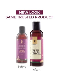 PILGRIM French Red Vine Face Wash with Vitamin C And goodness of Aloe for Anti Ageing And Dark Spots Face wash for dry skin  Face cleanser for dry skin  Men and Women|100ml  - Image 2