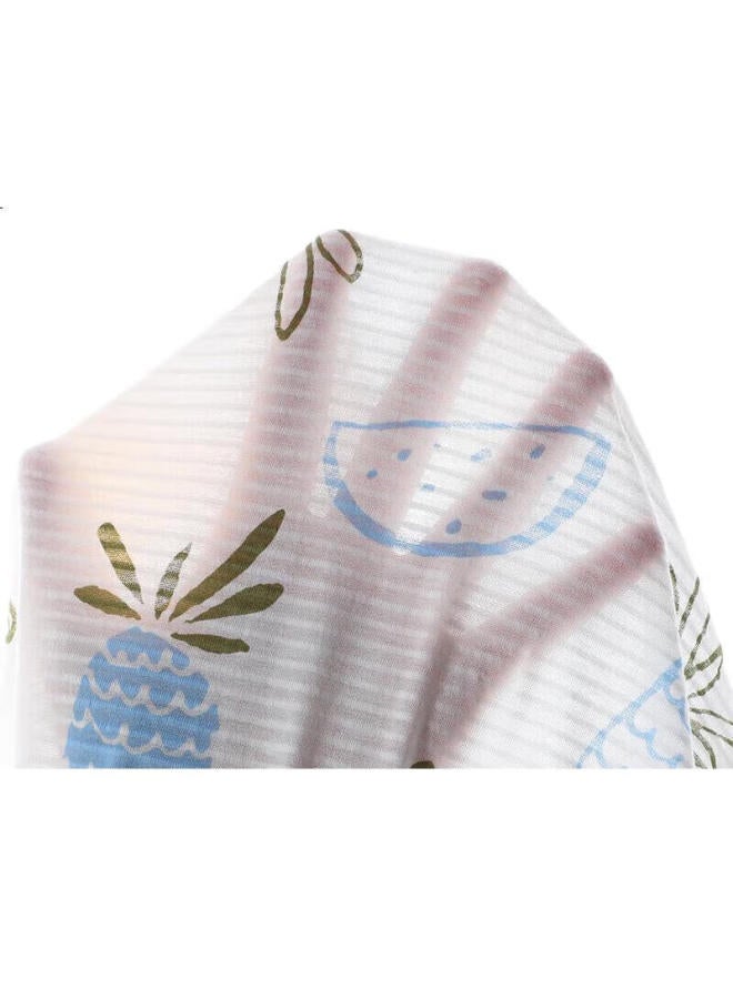 Yuzhaolin Girls Air-Conditioned Shirt Children'S Jacket Baby Summer Thin Sunscreen Top Children'S Wear Fresh Pineapple - Image 2