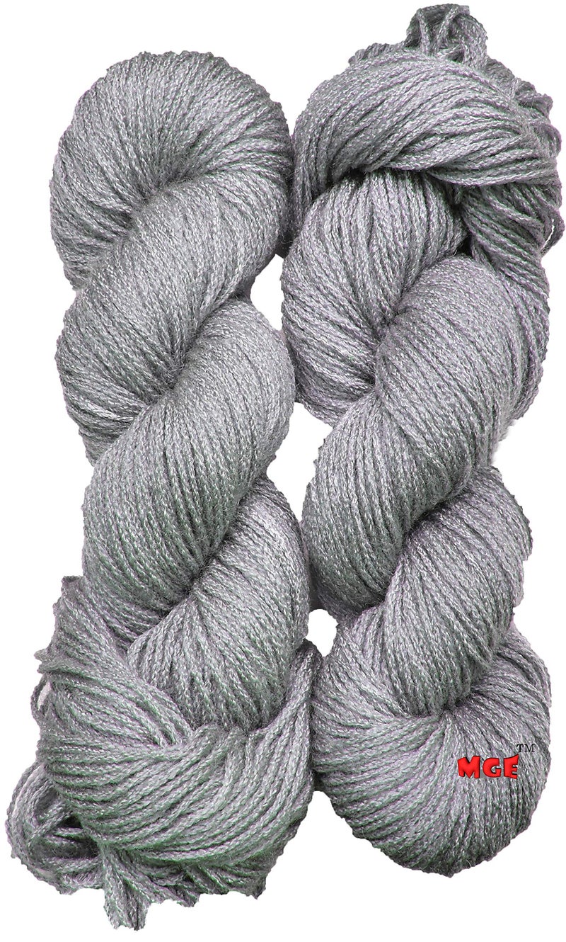 Oswal Knitting Yarn Martina Wool, Crave Wool Steel Grey 200 gm Best Used with Knitting Needles, Crave Wool Crochet Needles Wool Yarn for Knitting. by Oswal - Image 3
