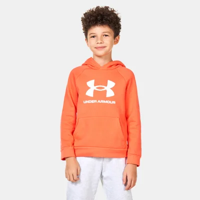 UNDER ARMOUR Kids' Rival Fleece Big Logo Hoodie