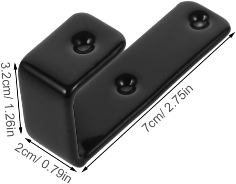 Heavy Duty Metal Bunk Bed Ladder Hooks Easy Installation Multifunctional Design Safe Climbing - Image 3