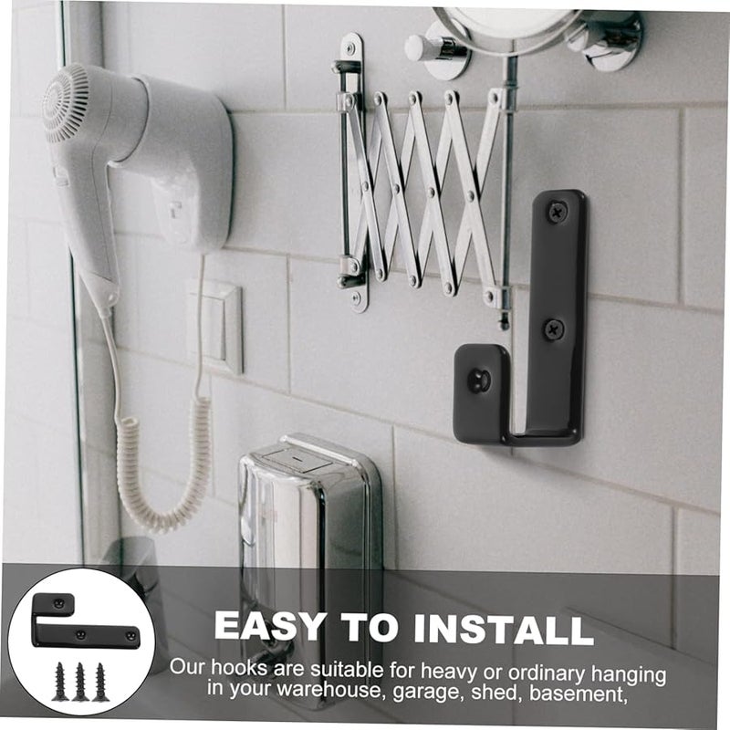 Heavy Duty Metal Bunk Bed Ladder Hooks Easy Installation Multifunctional Design Safe Climbing - Image 4