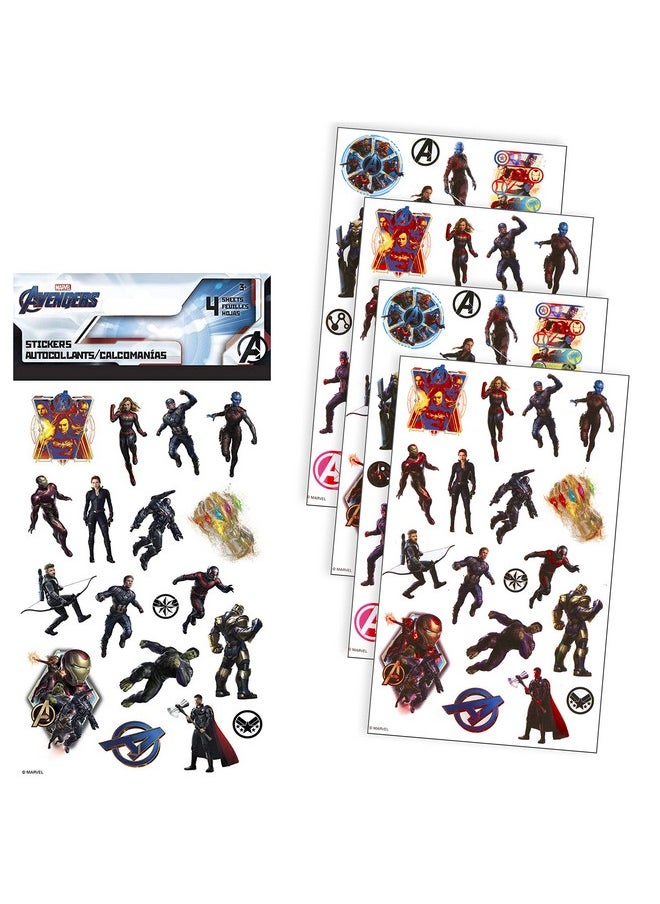 Marvel Comics - Marvel Captain America Coloring Book With Captain America Stickers Captain America Iron Man Hulk And More - Image 1