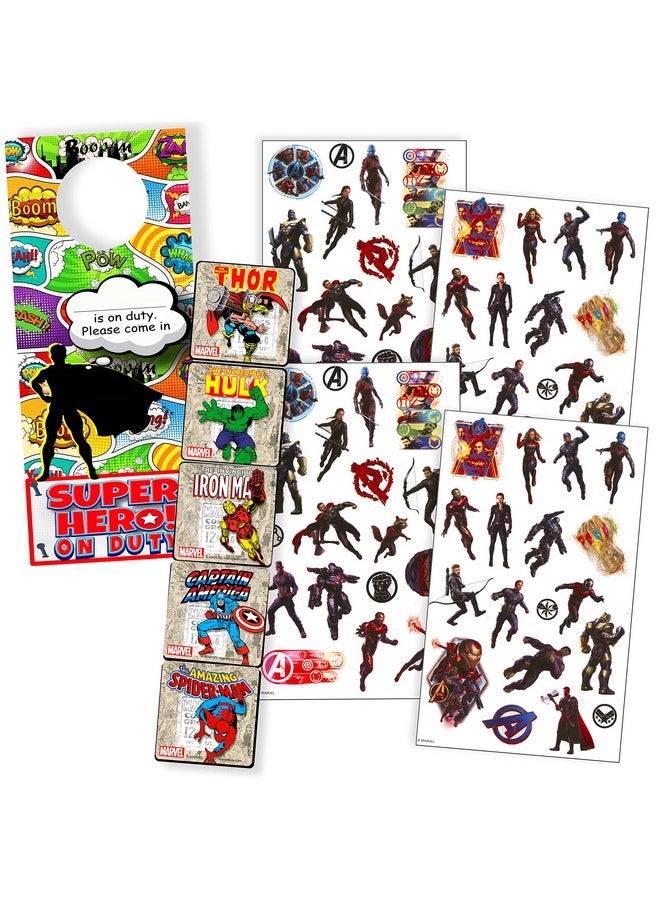 Marvel Comics - Marvel Captain America Coloring Book With Captain America Stickers Captain America Iron Man Hulk And More - Image 1