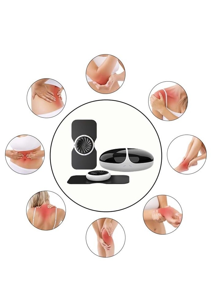 general EMS Abdominal Muscle Belt Muscle Training Equipment Wireless Strength Adjustment Pinpoint Cervical Back Waist Multiple Parts Exercise Just Stick On - Image 3