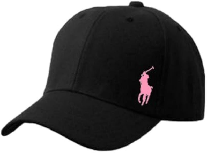 Cap Black,Pink Logo