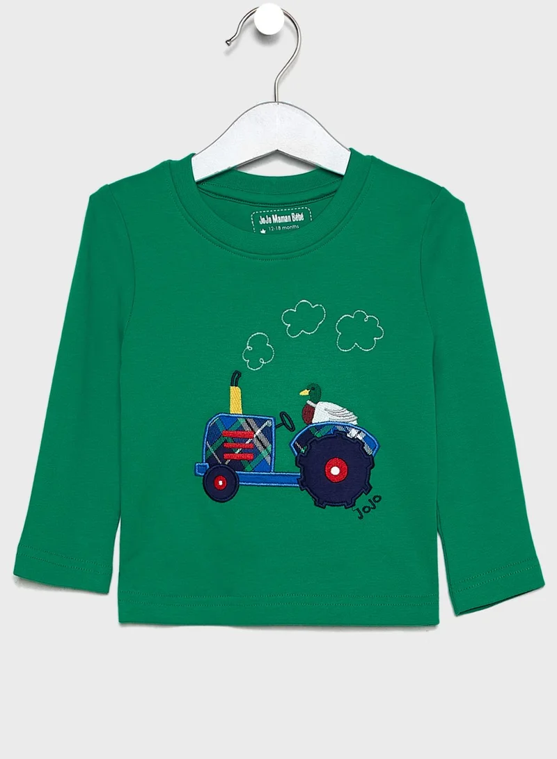JoJo Maman Bebe Kids Mix & Match Pyjama Set