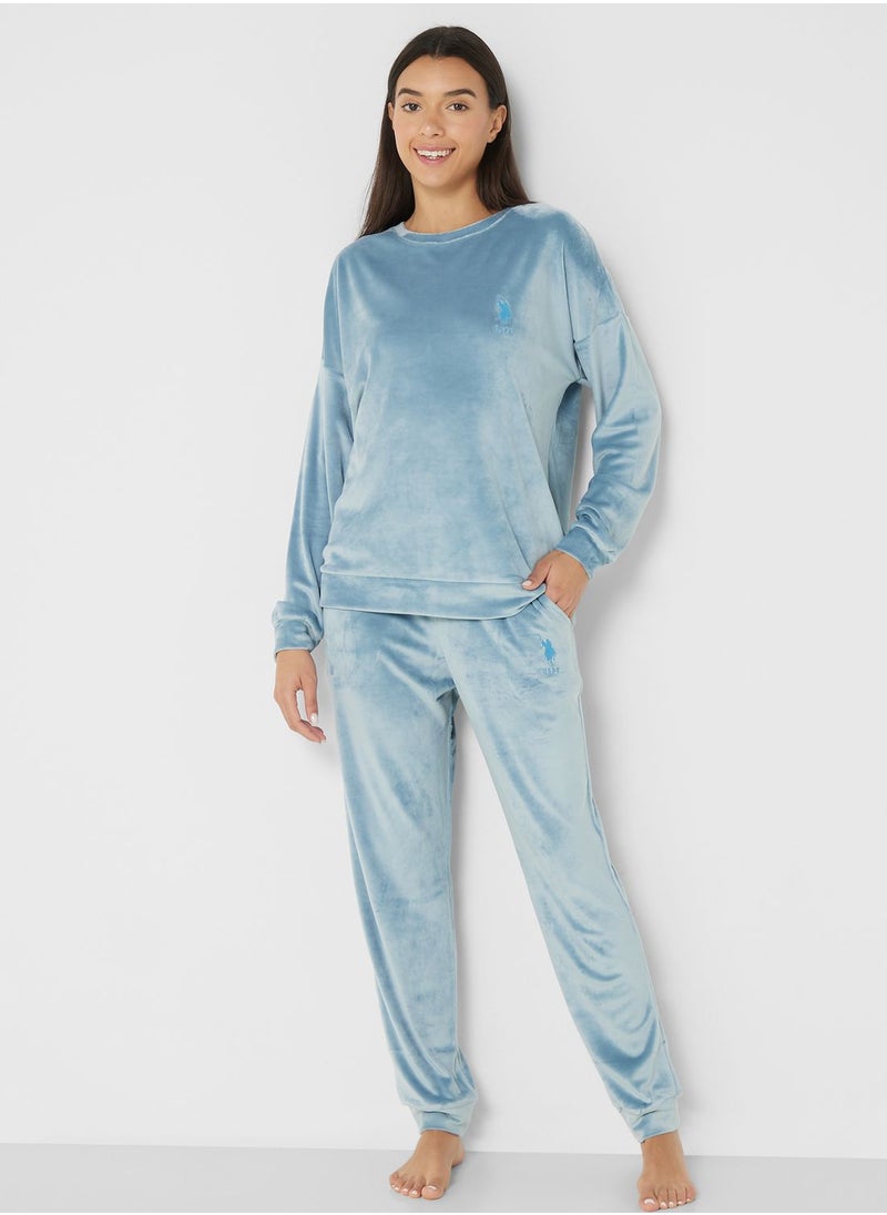 U.S. Polo Assn. - High Waist Pyjama Set - Image 1