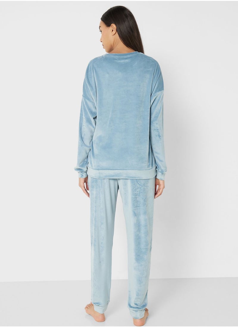 U.S. Polo Assn. - High Waist Pyjama Set - Image 1