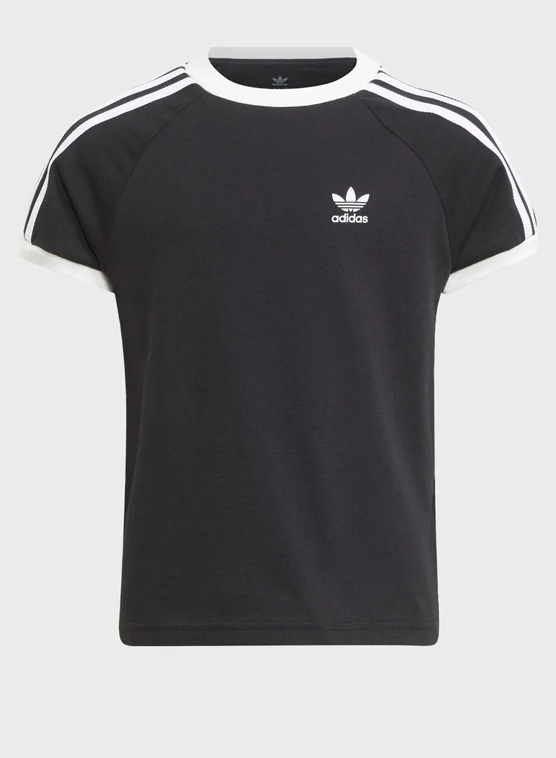 adidas Originals Kids Adicolor 3 Stripe T-Shirt