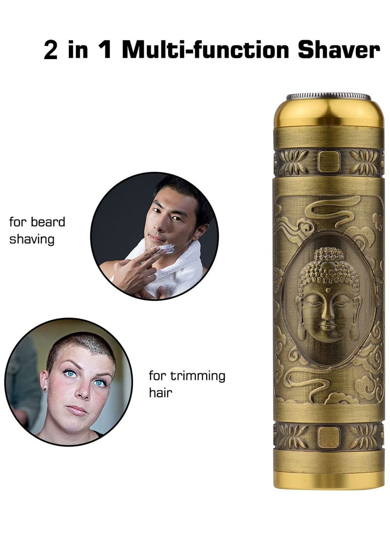Mini Electric Shaver,Electric Shaver Cordless Shaving Razor Beard Trimmer USB Rechargeable Shaving Machine - Image 4