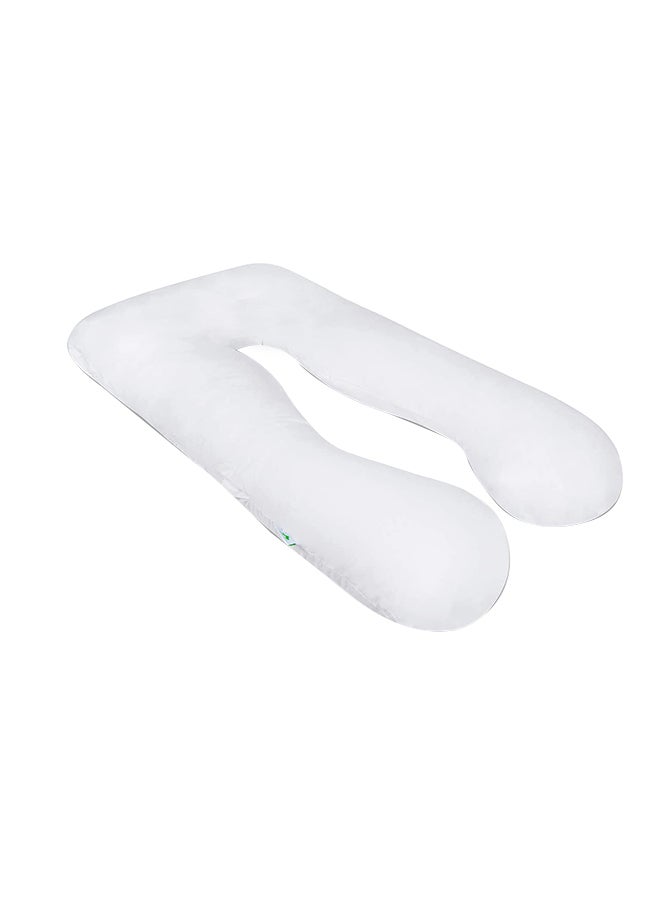 Unique Design Multifunctional Comfortable Cotton Maternity Pillow - White Cotton White 120 x 80cm - Image 1