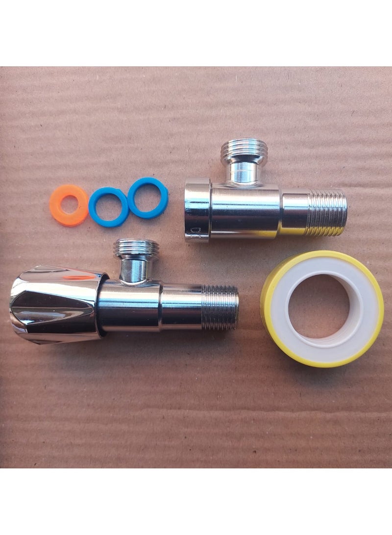 Complete white Italian bidet + two-way copper adapter + 10-meter home hose for washing the air conditioner and filling the desert air conditioner with water. - Image 5