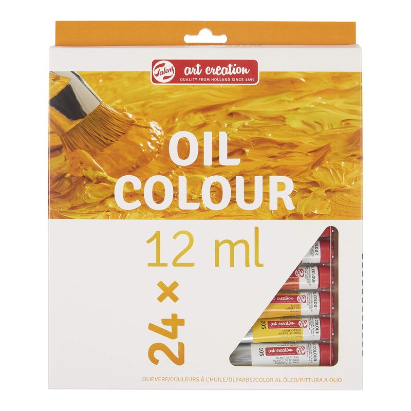 Royal Talens Talens ROYAL Art Creation Artists' Colours, 24x12ml, Oil Colours - Image 1