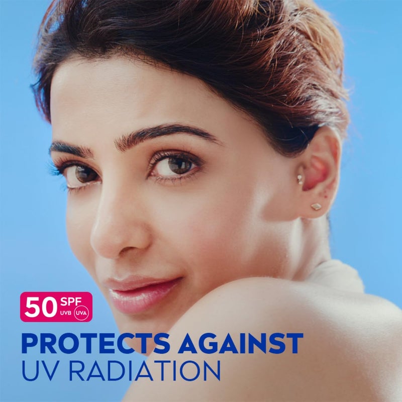Nivea NIVEA Luminous Even Glow Oil Control Day Cream and moisturizer for face SPF 50 with UV protection UVA UVB filters Thiamidol Hyaluronic Acid Vitamin E for Dark Spots Reduction Deep Moisturization 40ml - Image 5