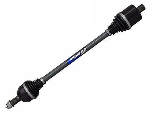 SuperATV Heavy Duty Rhino 20 Front Axle for 20142023 Polaris RZR XP 1000 XP4 1000 Made of 4340 Chromoly Steel 25 Stronger Than Stock Heat Treated 4mm Increase in Shaft Size See Fitment